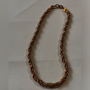 D’Orlan Elegant Gold Rope Chain Necklaces